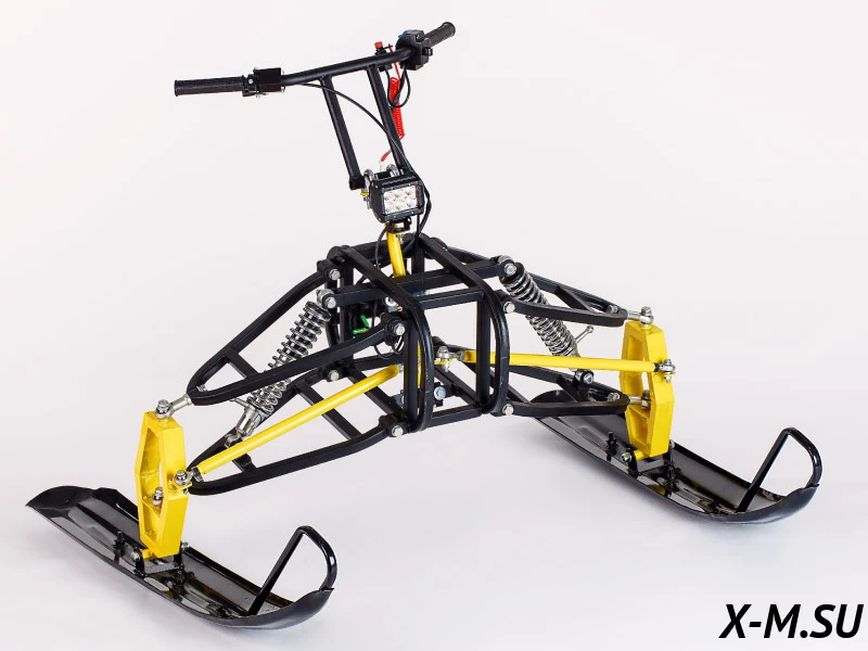 Лыжный модуль X-MOTORS под чёрные буксы Лыжный модуль X-MOTORS под чёрные буксы