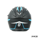 Шлем модуляр HETOSHI FF935 Shogun цв.Черно-сине-белый  р.XXL